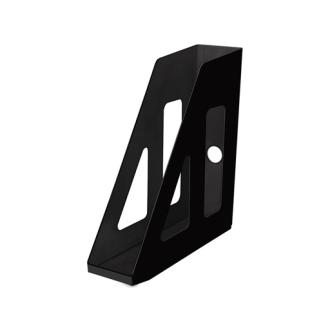 Лоток для документов, вертикальный АКТИВ, черный, СТАММ ЛТ511 - Officedom (1)