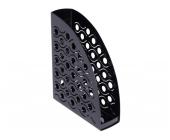 Лоток для документов, вертикальный ВЕГА, черный, СТАММ ЛТ570 | OfficeDom.kz