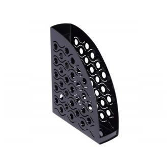 Лоток для документов, вертикальный ВЕГА, черный, СТАММ ЛТ570 - Officedom (1)