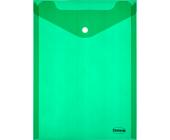 Папка-конверт на кнопке Centrum, вертикальный, А4, 0,16 мм, прозрачно-зеленый | OfficeDom.kz