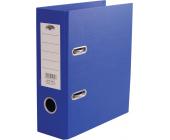 Папка-регистратор А5, верт., 80мм,PVC, синий | OfficeDom.kz
