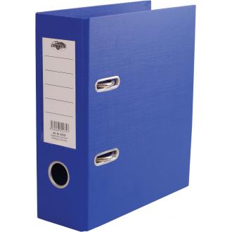 Папка-регистратор А5, верт., 80мм,PVC, синий - Officedom (1)