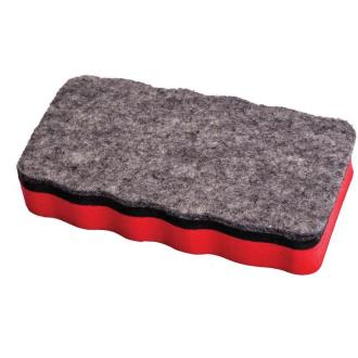 Стиратель для маркерной доски 120х60x20мм (войлок), цвет корпуса ассорти, магнитный, Centrum - Officedom (1)