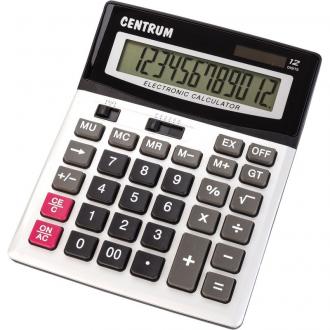 Калькулятор 12 разрядов, 210x155x20мм, батарейка AA+солнечная батарея, Centrum - Officedom (1)