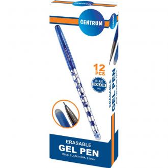 Ручка гелевая со стираемыми чернилами 0,5мм, синий, Centrum - Officedom (2)