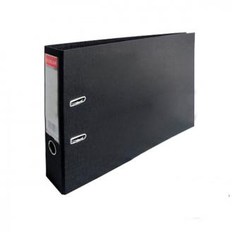 Папка-регистратор, А3, 72 мм, горизонтальный, черный, Eisear - Officedom (1)