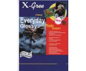 Фотобумага X-GREE EVERYDAY 210 г/м2, A4, 50л., односторон., глянец, для струйных принтеров | OfficeDom.kz