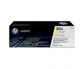 Картридж CE412A 305A для HP LaserJet Pro 300 Color M351/MFP M375/400 Color M451/MFP M475, желтый | OfficeDom.kz
