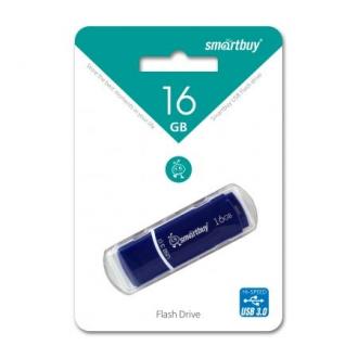 Флэш-накопитель Smartbuy Crown Blue, USB 3.0, 16 GB - Officedom (1)