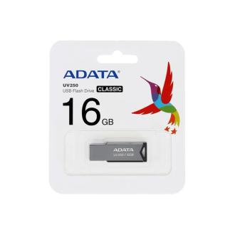 Флэш-накопитель ADATA AUV250-16G-RBK 16GB, серебристый - Officedom (3)