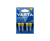 Батарейка Varta Longlife Power Mignon AA/<wbr>LR6, 4 шт | OfficeDom.kz