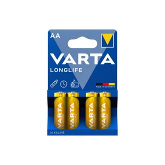 Батарейка Varta Longlife Mignon AA/<wbr>LR6, 4 шт - Officedom (1)