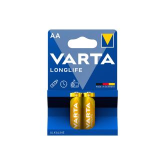Батарейка Varta Longlife Mignon AA/<wbr>LR6, 2 шт - Officedom (1)