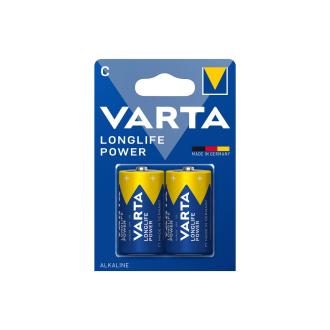 Батарейка Varta Longlife Power Baby C/<wbr>LR14, 2 шт - Officedom (1)