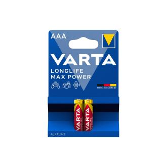 Батарейка Varta Longlife Max Power Micro, AAA/<wbr>LR3, 2 шт - Officedom (1)