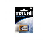 Батарейки MaxelL Alkaline, 6LR61, 9V Крона, 1 шт/уп, | OfficeDom.kz