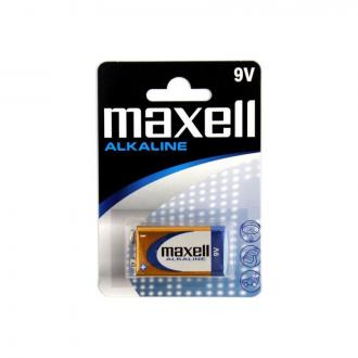 Батарейка MAXELL Alkaline, 6LR61 9V Крона, 1 шт - Officedom (1)