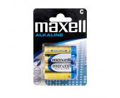 Батарейки Maxell Alkaline, С/LR14 2PK, 2 шт/уп | OfficeDom.kz