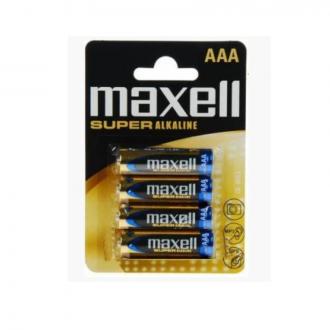 Батарейка MAXELL SUPER Alkaline, AAA/<wbr>LR03, 4 шт - Officedom (1)