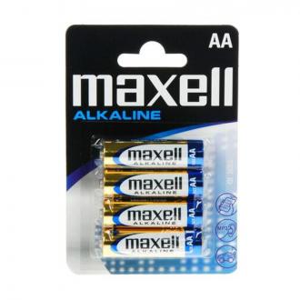 Батарейка MAXELL Alkaline, AA/<wbr>LR6, 4 шт - Officedom (1)