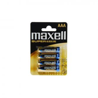 Батарейка MAXELL Alkaline, AAА/<wbr>LR03, 4 шт - Officedom (1)