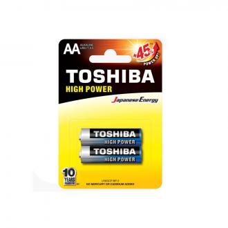 Батарейка Toshiba High Power, AA/<wbr>LR6 GCP BP-2, 2 шт - Officedom (1)