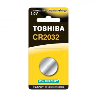 Батарейки Toshiba Lithium CR2032 BP-1C, 3V, 1 шт/<wbr>уп - Officedom (1)