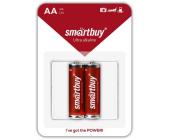 Батарейка Smartbuy Alkaline Ultra, AA LR6/2BL, 2 шт (SBBA-2A02B) | OfficeDom.kz