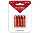 Батарейка Smartbuy Alkaline Ultra, AAA LR03/2BL, 4 шт (SBBA-3A04B) | OfficeDom.kz