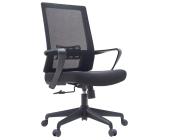 Кресло офисное на колесах ARTZ-BS-2018B-Black, черный | OfficeDom.kz