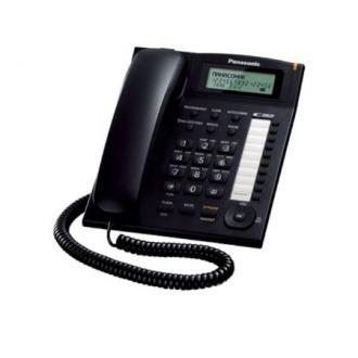 Телефон Panasonic KX-TS2388 RUB черный - Officedom (1)