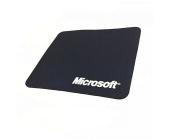 Коврик для мыши Microsoft, матерчатый на резиновой основе, 215x180 мм., черный | OfficeDom.kz