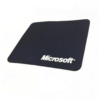 Коврик для мыши Microsoft, матерчатый на резиновой основе, 215x180 мм., черный - Officedom (1)