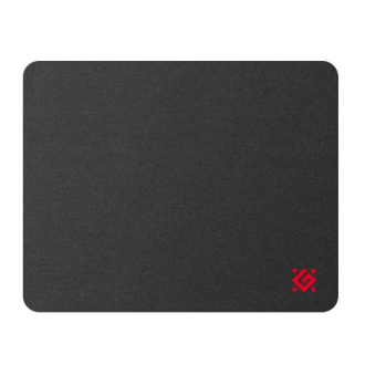 Коврик для мышки игровой Defender Black One 200х250х2 мм, ткань+резина - Officedom (1)