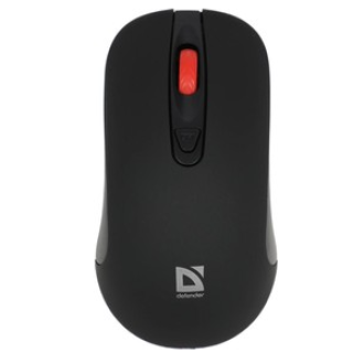 Мышь беспроводная Defender Nexus MS-195, черный - Officedom (1)
