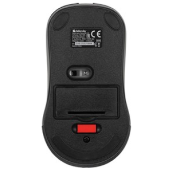 Мышь беспроводная Defender Nexus MS-195, черный - Officedom (2)