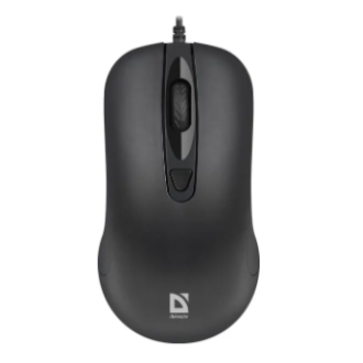 Мышь проводная Defender Classic MB-230 черный - Officedom (1)