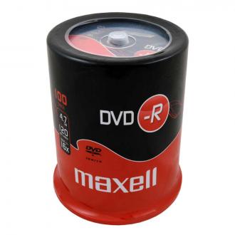 Диски записываемые DVD-R, 47 16X100S, 100 шт на шпинделе, MAXELL - Officedom (1)