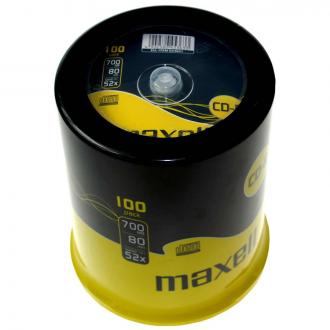 Диски записываемые CD-R, 80 XL 100S 52X, 100 шт на шпинделе, MAXELL - Officedom (1)