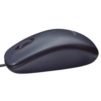 Мышь проводная Logitech M90, черный/<wbr>серый (910-001794/<wbr>910-001793) - Officedom (2)