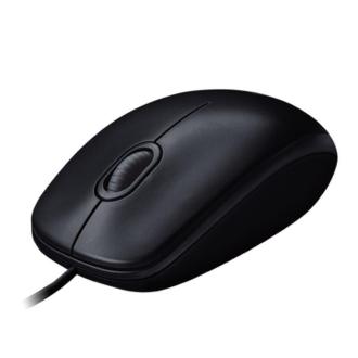 Мышь проводная Logitech M100, черный (910-005006) - Officedom (2)