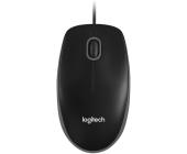 Мышь проводная Logitech B100, USB, черный (910-006605) | OfficeDom.kz