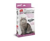 Пакеты для кошачьих лотков, 10шт, 45х30, 15мкм, GRIFON pet | OfficeDom.kz