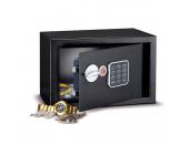 Сейф Technomax MINI SAFE M20E, 200х310х200 мм, 5 кг, электронный, черный | OfficeDom.kz