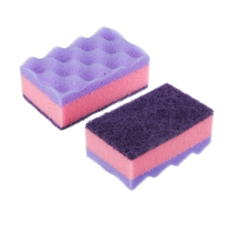 Губка для посуды, 4 шт х 14, Antibac, Perfect House - Officedom (2)