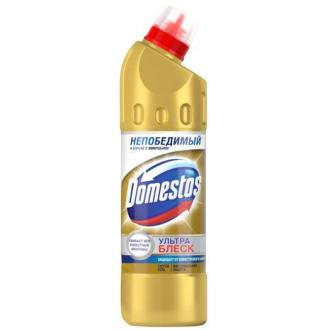 Средство чистящее для сантехники Domestos Ультра блеск, 1л - Officedom (1)