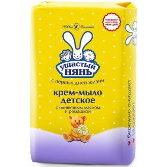 Крем-мыло детское Ушастый нянь с оливковым маслом и ромашкой, 90г - Officedom (1)