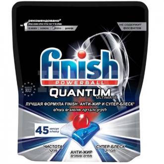 Таблетки для посудомоечных машин, 45 шт, Finish Quantum Ultimate, вакуум. упаковка - Officedom (1)