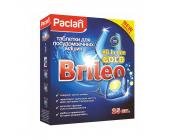 Таблетки для посудомоечных машин Paclan Brileo All in One GOLD, 25 шт/уп | OfficeDom.kz