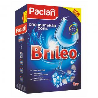 Соль для посудомоечных машин, 1 кг, Paclan Brileo - Officedom (1)